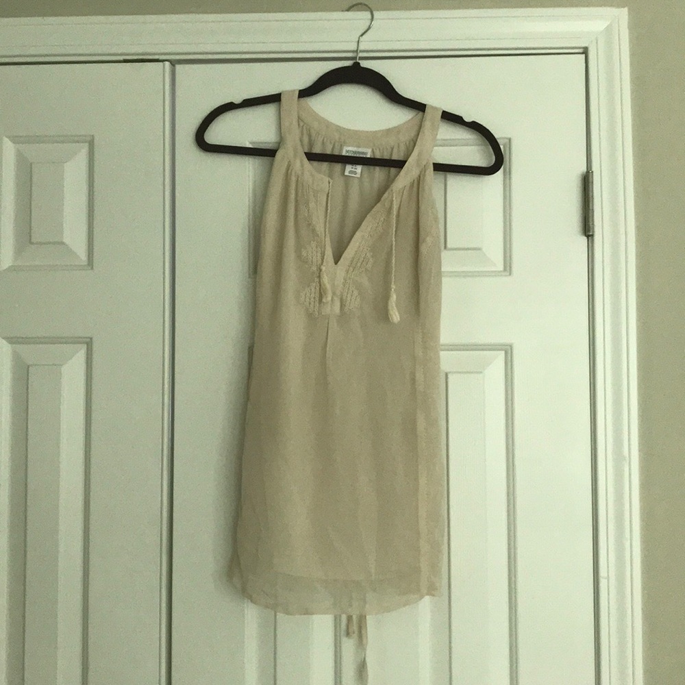 Motherhood Maternity (Size S) - Cream Shirt